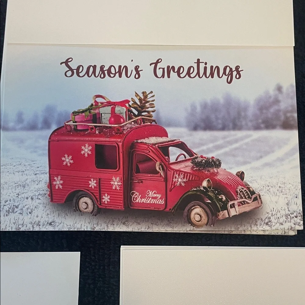 Holiday Greeting Cards Set of 24 nwt in box 4 designs